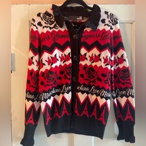Moschino Wool Cardigan Sweater